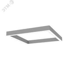 Светильник светодиодный ДСО-40Вт 3000К X-Line квадрат рассеиватель опал, алюминий Вартон V1-R0-0S828-02OP0-4004030