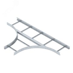 Т-образная секция лестничного лотка 60х300 мм R=500 мм OBO Bettermann LT 630 R5 FT