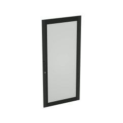 Дверь со стеклом для IT-CQE 1400x600, RAL9005