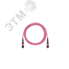 Кабельная сборка, 12 волокон, MM 50/125 OM4, 1xMTP/female-1xMTP/female, полярность А, LSZH, 40м NIKOMAX/NIKOLAN NMF-PC12M4PAC-1MTPF-1MTPF-040