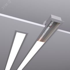Светильник светодиодный RVE-PLS6332-1470-V (Линейный 1470x63x32мм 39Вт встраиваемый 4000K Анод) RVElektro RVE00000157