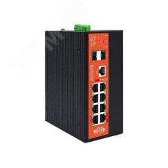 Коммутатор управляемый L2 PoE 10 портов, 8хPoE 10/100/1000 Мб/с, 2хSFP, 60 Вт Wi-tek WI-PMS310GF-Alien-I v2