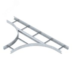 Т-образная секция лестничного лотка 60х200 мм R=500 мм OBO Bettermann LT 620 R5 FT