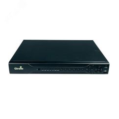 Видеорегистратор гибридный 16-канальный 8Мп до 2 HDD Giraffe GF-DV16801