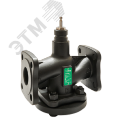 Клапан регулирующий 2-ход фланц PN16 DN50 31 м3/ч -20...+130 град SE (Systeme) VGF050