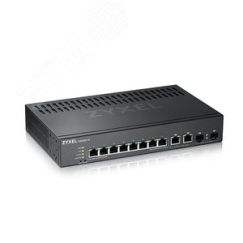 Коммутатор управляемый L2 8 портов 10/100/1000 Мб/с, 2xSFP/RJ-45, Zyxel GS2220-10-EU0101F
