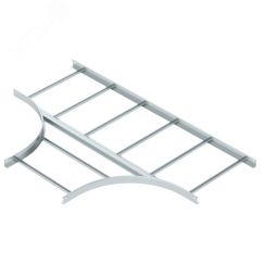 Т-образная секция лестничного лотка 60х600 мм R=500 мм OBO Bettermann LT 660 R5 FS