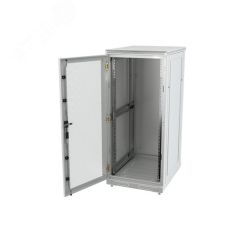 Шкаф напольный телекоммуникационный 19д27U(600x1000) передняя дверь перф ССД 130411-00518