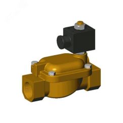 Клапан электромагнитный латунный НО Ду 20 Ру10 24 В TECOFI EV1141-0020-24CC