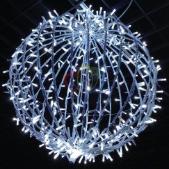 Шар светодиодный 230V, диаметр 120 см, 600 светодиодов, белый Neon-Night 501-625
