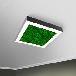 Светильник светодиодный RVE-LBX-MOSS-BOX-1500-N (Квадрат с отв. 1500х1500х100мм S80мм 147Вт Накладной 4000К Белый) RVElektro RVE00001628