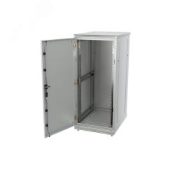 Шкаф напольный телекоммуникационный 19д27U(600x800) передняя дверь металл ССД 130411-00514