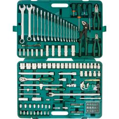 Набор инструмента универсальный 1/4'', 1/2''DR, 142 предмета Jonnesway S04H524142S
