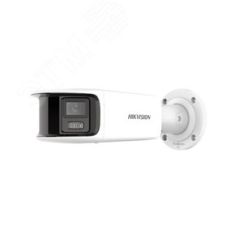 Видеокамера IP 4Мп панорамная с LED-подсветкой до 40м (2.8мм) Hikvision DS-2CD2T47G2P-LSU/SL(2.8mm)(C)