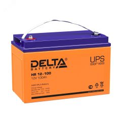 Аккумулятор HR 12В 100Ач Delta HR 12-100