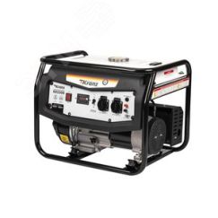 Генератор бензиновый KR3300, 3,3кВт, 15л, ручной стартер Kranz KR-16-1133