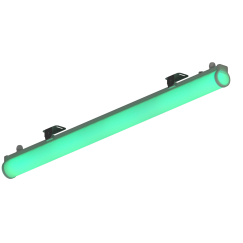 Светильник L-contour 1500/21,6/Д/Green/03/A1-B3/24DC IP66 DMX512 LEDEL