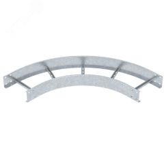 Угловая секция 90° лестничного лотка 110х300 мм R=500 мм OBO Bettermann LB 90 1130 R5 FT