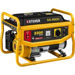 Генератор бензиновый 3300 Вт STEHER GS-4500