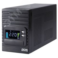Источник бесперебойного питания Line-interactive SPT-2000-II LCD 2000 ВА/24 Вт фазы 1/1 Tower Schuko Powercom SPT-2000-II LCD