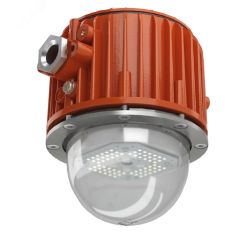 Светильник LED ЖЕЛУДЬ 2.0 РВ Ех 40Вт 4000Лм 5,0К прозрачный рассеиватель IP67 рудничное исполнение ЛЕД-Эффект LE-СБП-67-040-6398Ex-65Х