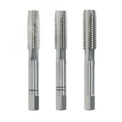 Метчик М30х3,5 (Комплект 3шт) DIN352 HSS-G 6h 125мм a=18 Voelkel V27378