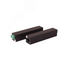 Удлинитель (передатчик+приёмник) PoE (VDSL) 1хRJ45 10/100 Мб/с, IP30, до 500 м OSNOVO TR-IP1PoE(500m)