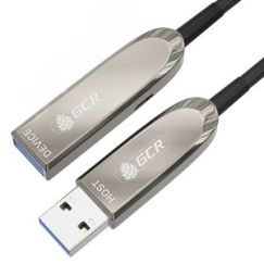 Удлинитель оптический USB 3.0 AM на AF, 30 м., высокоскоростной Greenconnect GCR-54793