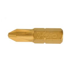 Бита крестовая серия TiN PH 1X25, 100 шт Felo 02201077
