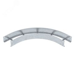 Угловая секция 90° лестничного лотка 110х200 мм R=500 мм OBO Bettermann LB 90 1120 R5 FT