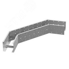 Поворот 90 град. для лестничного лотка ЛКР 600х160, толщ. 2,0 мм, гор. цинк OSTEC 333166