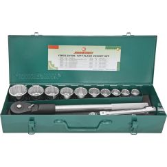Набор головок торцевых дюймовых 3/4''DR, SAE 7/8''--2'', 15 предметов Jonnesway S04H6615S