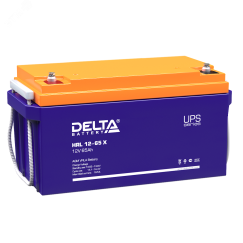 Аккумулятор HRL X 12В 65Ач Delta HRL 12-65 Х