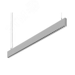 Светильник LED Effect СТРЕЛА СЛИМ 35Вт 3400лм 4000К IP20 КСС Г подвесные, DALI ЛЕД-Эффект LE-ССО-23-035-3442-20Д+LE0973