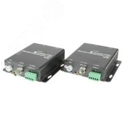 Комплект передатчиков HDCVI/HDTVI/AHD/CVBS, 1хFC, 1хBNC, 1310/1550 нм, до 20 км SCandT HD401F-5M