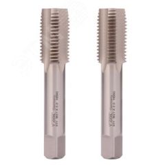 Метчик STI М27х3,0 (Комплект 2шт) HSS-G 60 градусов 4h 151мм a=18 Voelkel V03050