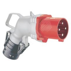 Вилка угловая IP44 3К+З 400v 63А Hypra LEGRAND 053873