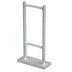 Рама монтажная, горячеоцинкованная , высота 2000 мм, ширина 800мм