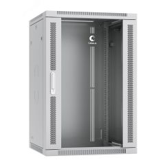 Шкаф телекоммуникационный настенный 19дюймов 18U Cabeus SH-05F-18U60/60