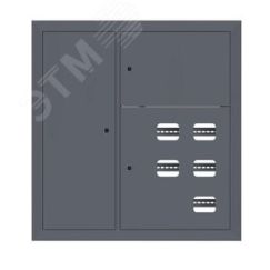 Щит этажный 5 кв. слаботочка слева RAL7024 (1000х950х150) EKF PROxima EKF mb29-v-5z-ral7024