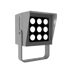 Светильник L-point 9/9/К8/850/04/A1-C1/230АС IP65 RAL7035 Муар LEDEL