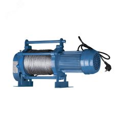 Лебедка электрическая KCD 300, г/п 0,3т, канат 70м, 220В Gearsen GKCD 300-70-220