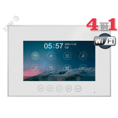 Монитор цветного видеодомофона Tantos Marilyn HD Wi-Fi s (white) XL