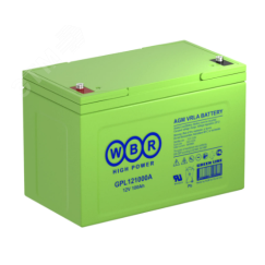 Аккумулятор GPL 12В 100Ач WBR WBR  GPL121000A