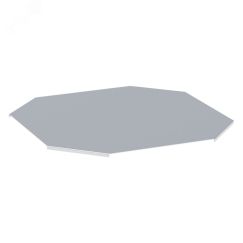 Крышка на ответвитель крестообразный лестничный усиленная 500 мм HDZ EKF kxltp500-2-HDZ