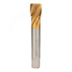 Метчик 3/4'' -14-G(BSP) (Машинный, спиральный) DIN5156 HSSE-TiN C/2-3P R35 55 градусов 140мм a=16 Voelkel V78723