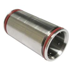 Аксессуар муфта труба-труба, для системы металлических труб Cosmec. DT 63 мм. Никелированная латунь. IP66/67