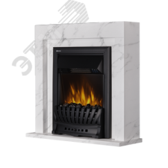 Портал для камина Simple Classic шпон белый мрамор Firelight Simple Cl WM