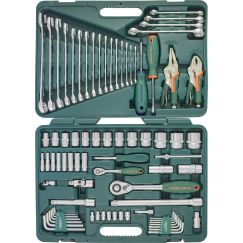 Набор инструмента универсальный 1/4'', 1/2''DR, 78 предметов Jonnesway S04H52478S