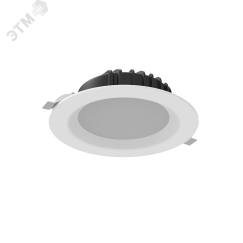 Светильник светодиодный ДВО-16Вт 2700..5700К DL-01 белый DALI Tunable White Вартон V1-R0-00083-10D01-44016TW